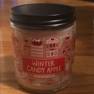 New Bath and Body Winter Candy Apple 7 oz candle